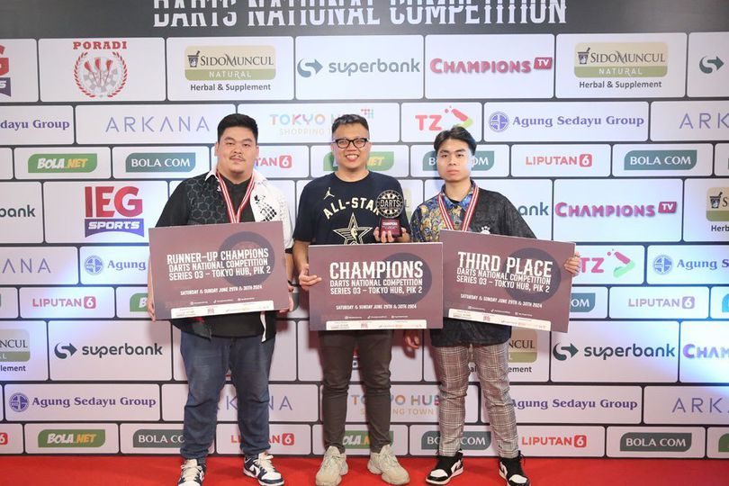 Benny Tandean Duduki Posisi ke-2 IEG Sports Darts Player Ranking