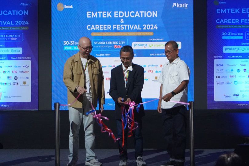 Keseruan dan Keramaian Emtek Education & Career Festival 2024