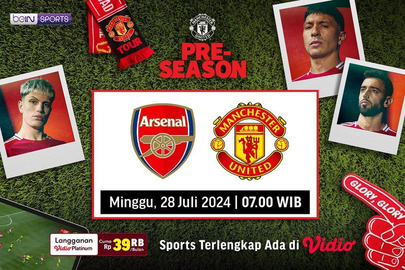 Link Live Streaming Arsenal Vs Manchester United Di Vidio Akhir Pekan Ini 3628