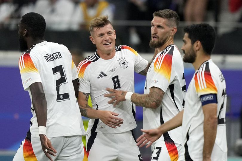 Spanyol vs Jerman: Pertarungan Lini Tengah, Kroos vs Rodri, Gundogan dan Pedri