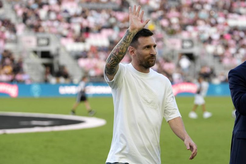 Mantap Dek! Putra Lionel Messi Cetak Gol Jarak Jauh dan Bantu Inter Miami Menang 10-1