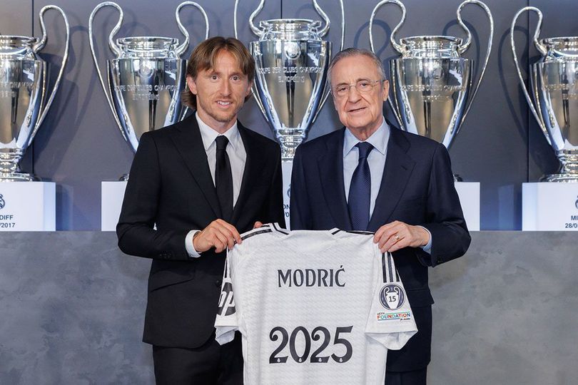 Resmi! Luka Modric Perpanjang Masa Bakti di Real Madrid