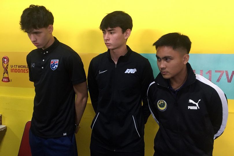 Ketika Pemain Thailand, Singapura, dan Brunei Kecele Ikut Konferensi Pers Jelang Piala AFF U-19 2024