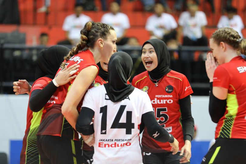 PLN Mobile Proliga 2024: Pertamina Enduro Raih Kemenangan Perdana di Laga Pembuka Final Four