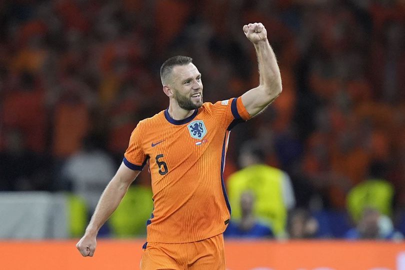 Man of the Match Belanda vs Turki: Stefan De Vrij