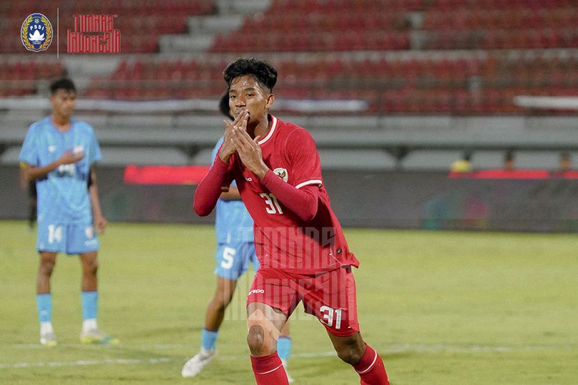  Diawali Penalti Evandra, Garuda Asia Menang 3-1