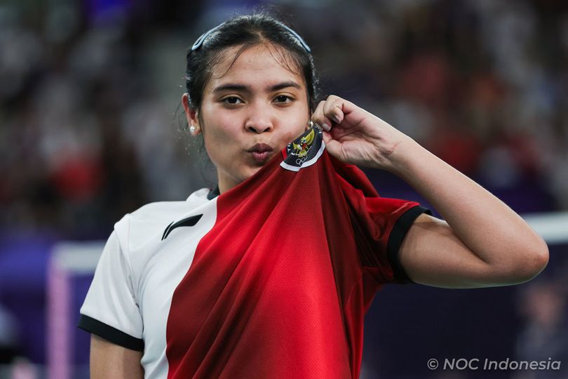 Hasil Olimpiade 2024: Bekuk Ratchanok Intanon, Gregoria Mariska Tunjung Melaju ke Semifinal