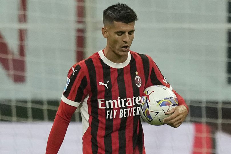 Debut Alvaro Morata di Serie A: AC Milan Nyaris Kalah, Untung Ada Gol Menit 90+5