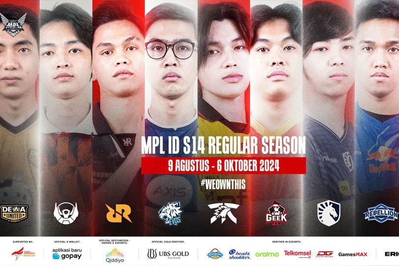 Jadwal Lengkap MPL Indonesia Season 14 (MPL ID S14) 2024