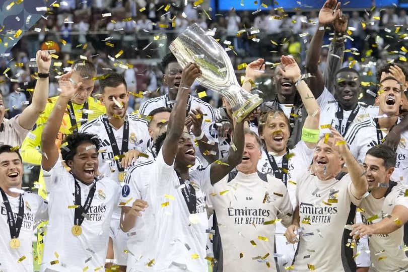 Selamat! Real Madrid Juara Piala Super Eropa 2024