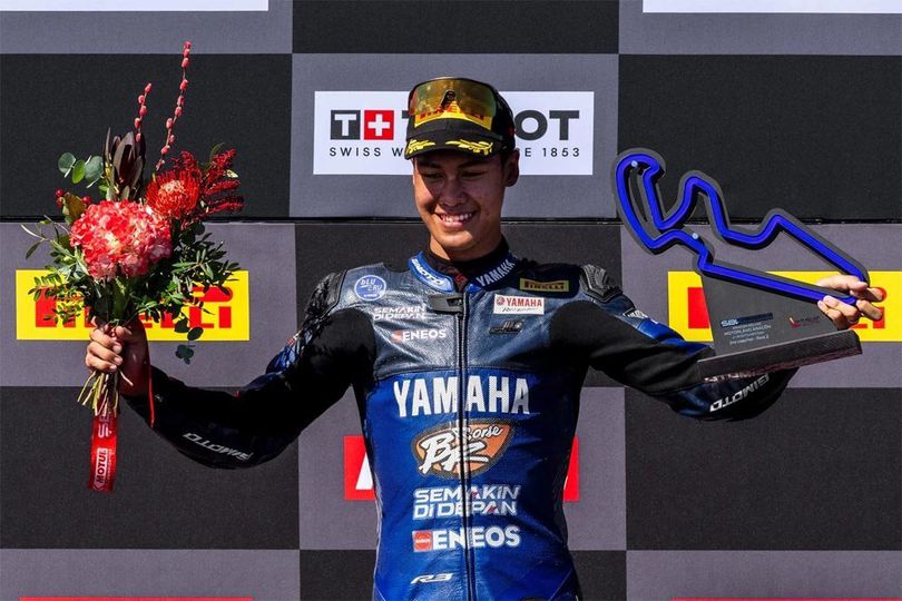 Bisa Kunci Gelar Juara WorldSSP300 2024 di Jerez, Aldi Satya Mahendra: Saya Harus Tetap Hati-Hati