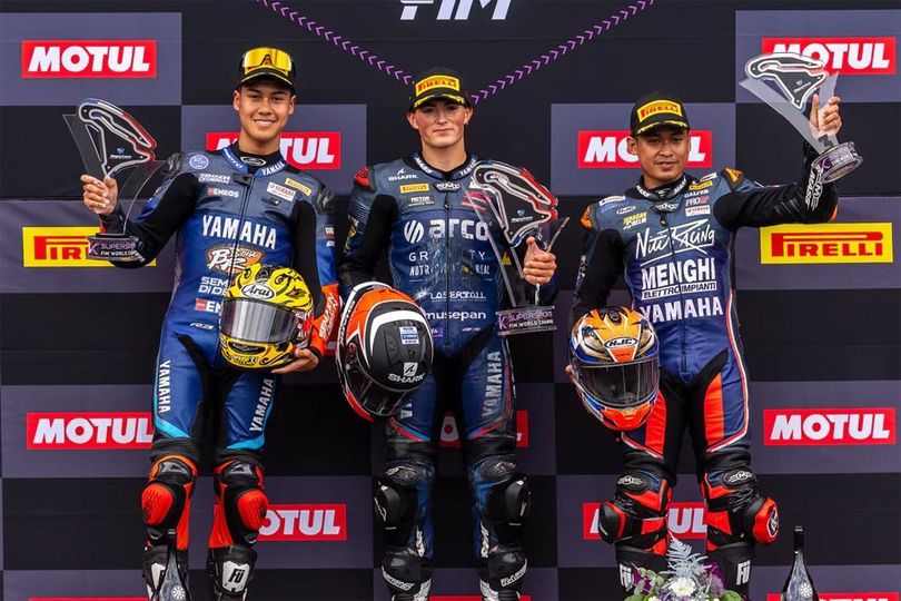 Naik Podium Bareng di WorldSSP300, Aldi Satya Mahendra dan Galang Hendra Pratama: Ini Bukti Indonesia Bisa Juara!