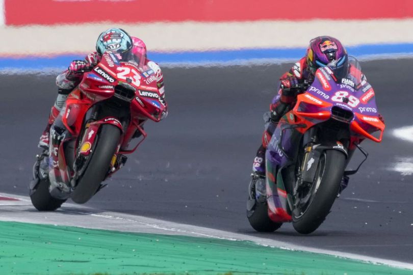 Enea Bastianini Soal Manuver Agresif ke Jorge Martin: Saya Nggak Punya Pilihan Lain, Dia Terlalu Kuat