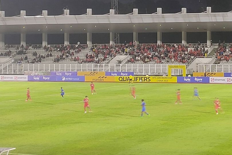 Timnas Indonesia U-20 Vs Maladewa di Stadion Madya Kurang Ramai, Dukungan dan Nyanyian Minim Terdengar Timnas Indonesia U-20 Vs Maladewa di Stadion Madya Kurang Ramai, Dukungan dan Nyanyian Minim Terdengar