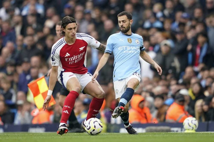 Cetak Gol ke Gawang Man City, Riccardo Calafiori Senang Sekaligus Kecewa