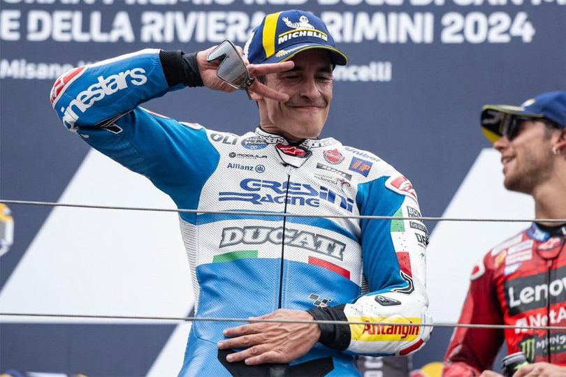 Marc Marquez Ungkap Alasan Ogah Joget Heboh di Podium MotoGP San Marino: Itu Rumah Pecco Bagnaia