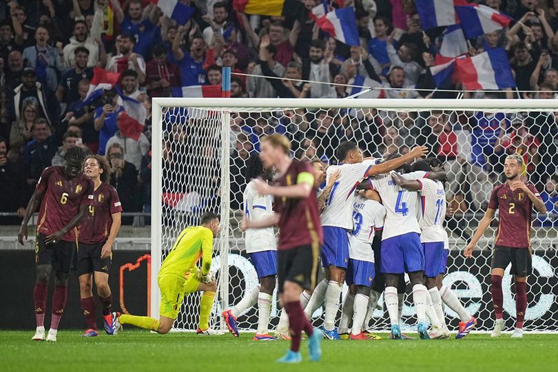 Hasil Prancis vs Belgia: Skor 2-0