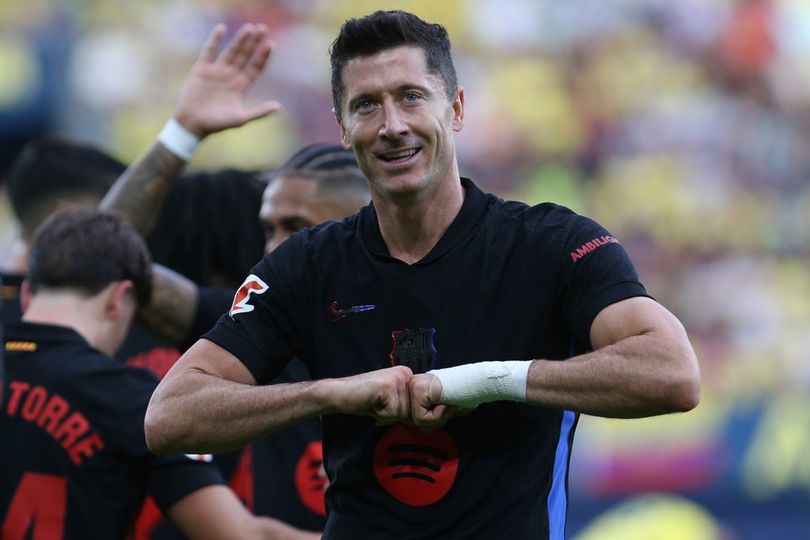 Man of the Match Villarreal vs Barcelona: Robert Lewandowski