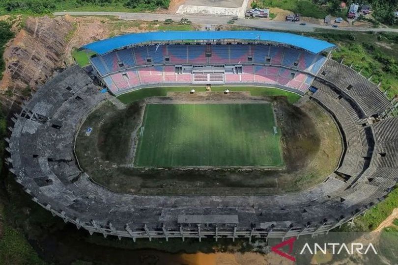 Laga Semen Padang vs Barito Putera Digelar di Stadion Utama Sumbar, Netizen: Stadion atau Candi?
