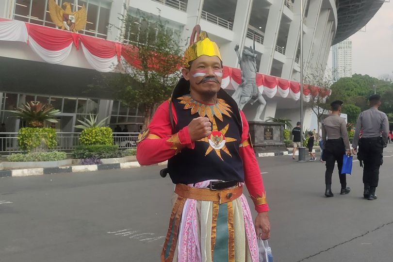 Gatotkaca dari Gombong, Suporter Setia Timnas Indonesia: Saya di SUGBK Tidak Pernah Absen