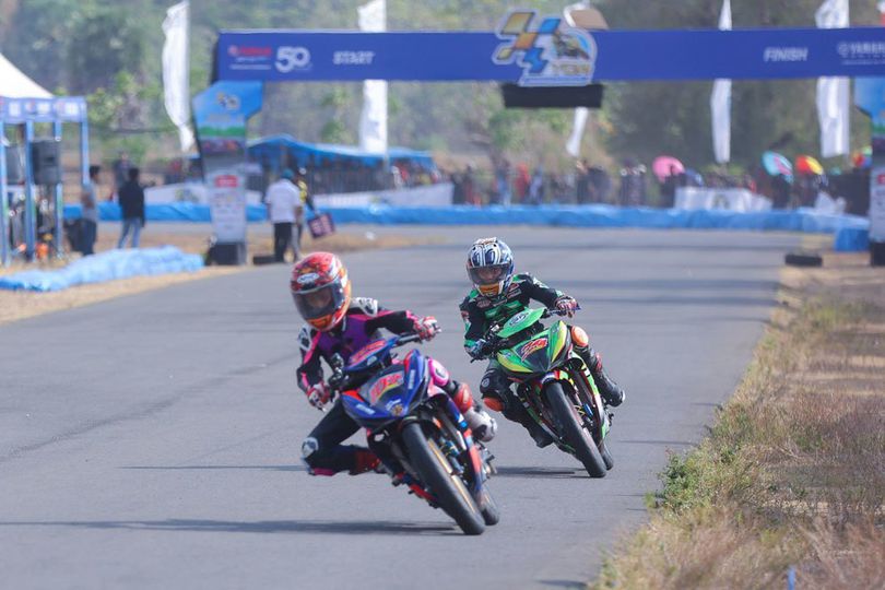 246 Starter Ramaikan Yamaha Cup Race 2024 Seri 1 di Sirkuit Pancasila Karaeng Mallombassang Pangkep