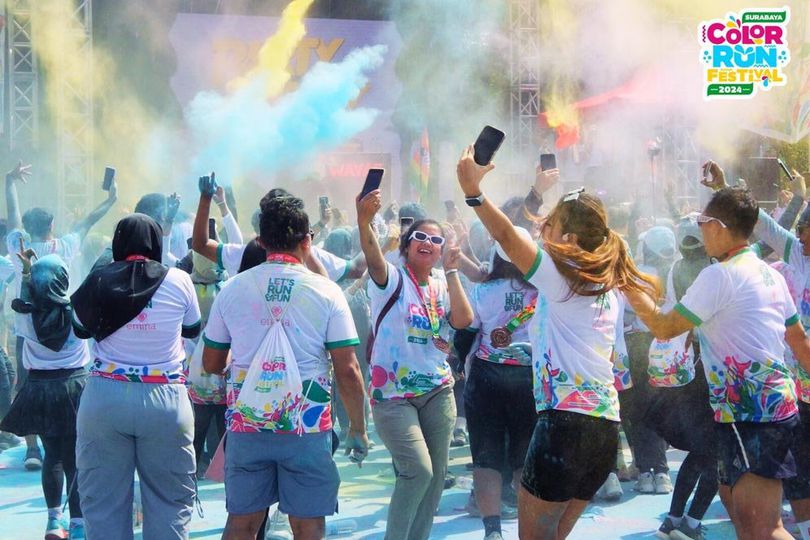 Surabaya Color Run Festival 2024: Warna-Warni Keseruan Olahraga yang Menyenangkan!
