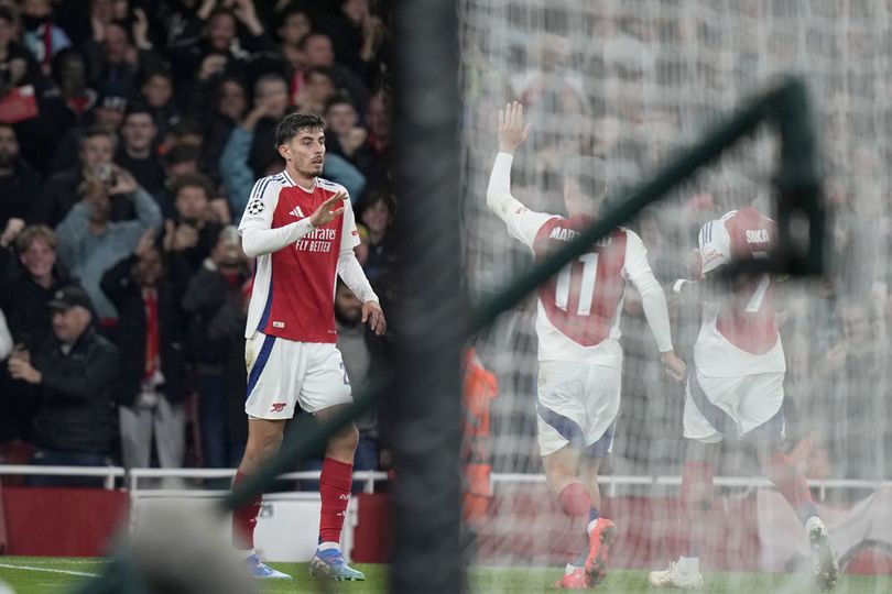 Rapor Pemain Arsenal Saat Menang 2-0 Lawan PSG: Kai Havertz Sedang Rajin Bikin Gol