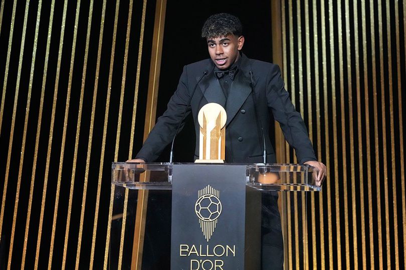 Lamine Yamal Raih Kopa Trophy 2024 sebagai Pemain Muda Terbaik Dunia Lamine Yamal Raih Kopa Trophy 2024 sebagai Pemain Muda Terbaik Dunia