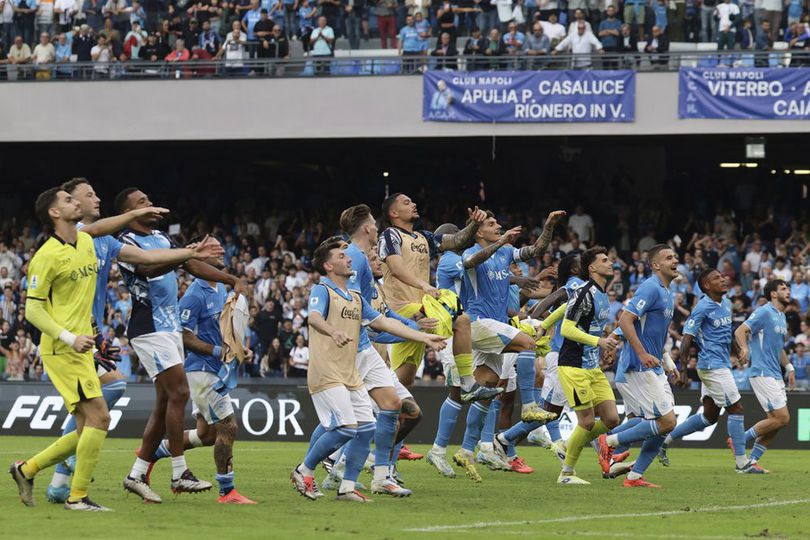 Menang Susah Payah, Napoli Amankan Puncak Klasemen Serie A