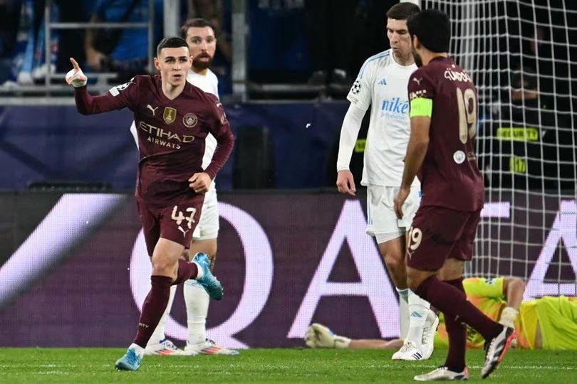 Man of the Match Slovan Bratislava vs Manchester City: Phil Foden