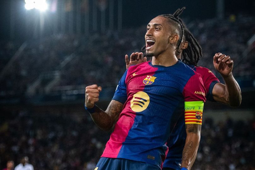 Man of the Match Barcelona vs Young Boys: Raphinha