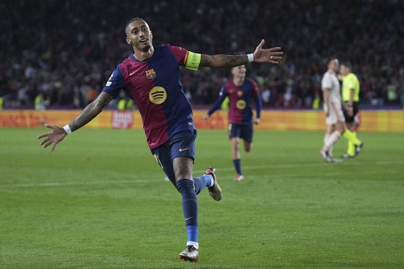 Barcelona Lumat Bayern, Raphinha: Ini Balas Dendam Barcelona Lumat Bayern, Raphinha: Ini Balas Dendam