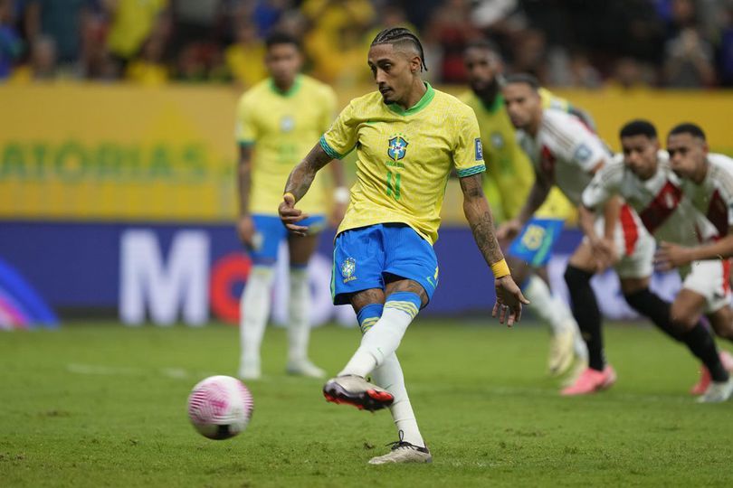 Hasil Brasil vs Peru: Raphinha Bikin 2 Gol, Selecao Menang 4-0