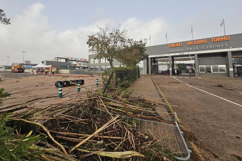 Valencia Banjir Bandang, Lanjutan Penentuan Juara Dunia MotoGP 2024 Jadi Tanda Tanya