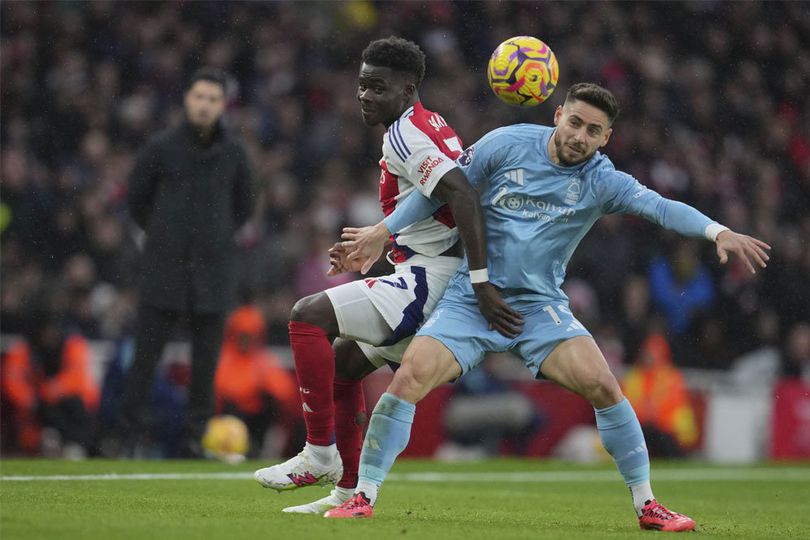 Rapor Pemain Arsenal ketika Lumat Nottingham Forest: Determinasi Luar Biasa Bukayo Saka Rapor Pemain Arsenal ketika Lumat Nottingham Forest: Determinasi Luar Biasa Bukayo Saka