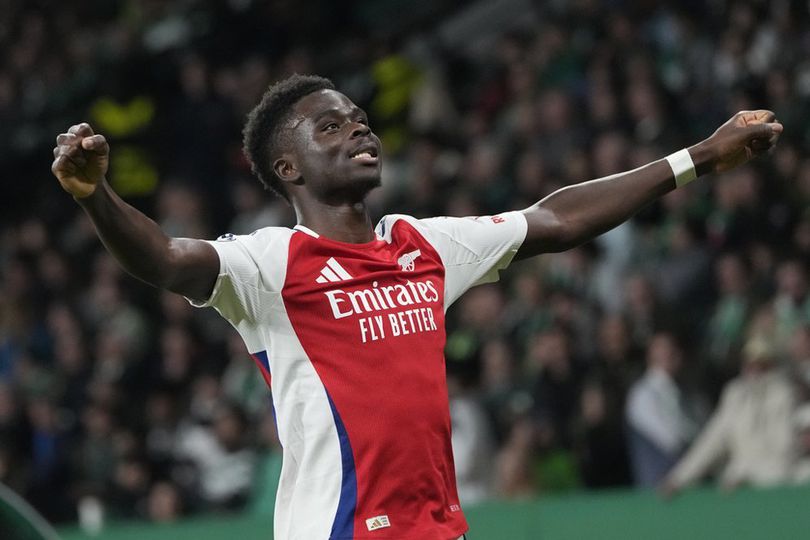 Bukayo Saka Kembali Berlatih, Arsenal Dapat Angin Segar Jelang Duel Lawan Real Madrid
