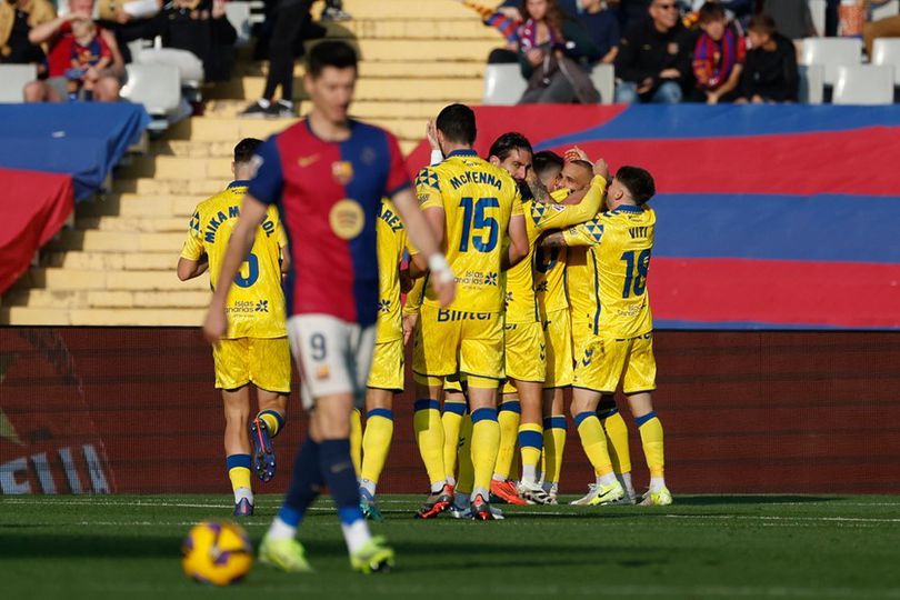 Hasil Barcelona vs Las Palmas: Skor 1-2