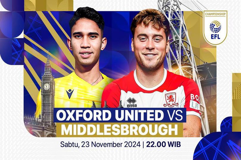 Oxford United vs Middlesbrough: Marselino Ferdinan Siap Debut? Saksikan Live di Vidio Oxford United vs Middlesbrough: Marselino Ferdinan Siap Debut? Saksikan Live di Vidio
