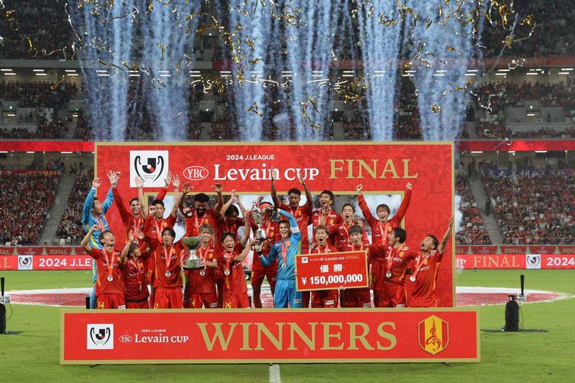 Perjalanan Bersejarah Nagoya Grampus Raih Gelar J.League YBC Levain Cup 2024