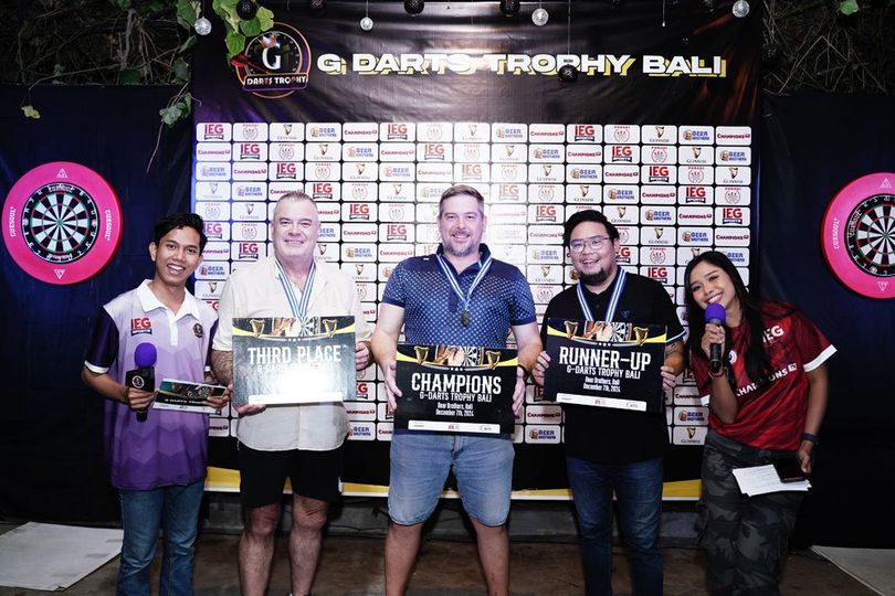 Sean Gill Juarai G Darts Trophy Bali 2024