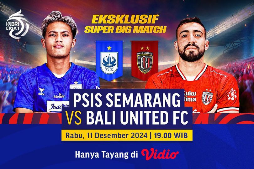 Link Live Streaming BRI Liga 1: Persebaya vs Persik di Vidio Link Live Streaming BRI Liga 1: Persebaya vs Persik di Vidio
