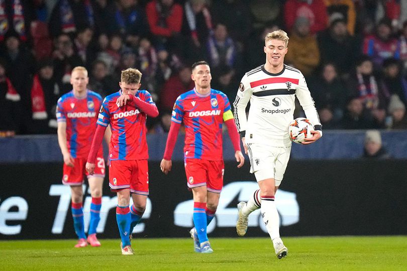 Man of the Match Viktoria Plzen vs Manchester United: Rasmus Hojlund Man of the Match Viktoria Plzen vs Manchester United: Rasmus Hojlund