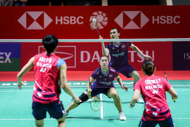 Indonesia Masters 2025: Kesuksesan Kalahkan Pasangan Malaysia Jadi Kemenangan yang Emosional Bagi Rinov / Lisa Indonesia Masters 2025: Kesuksesan Kalahkan Pasangan Malaysia Jadi Kemenangan yang Emosional Bagi Rinov / Lisa