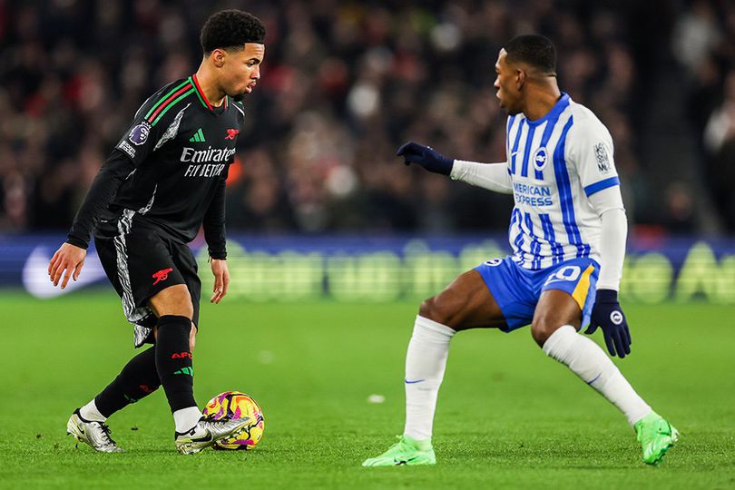 Hasil Brighton vs Arsenal: Skor 1-1