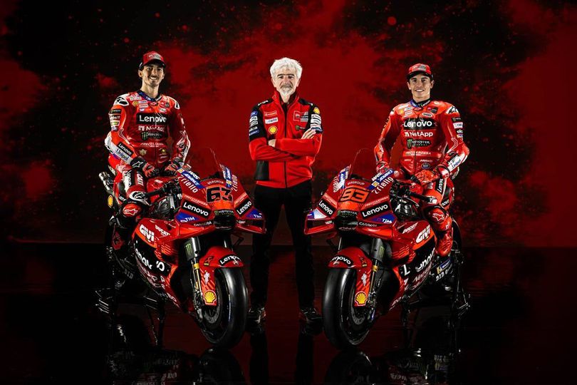 Pesan Gigi Dall'Igna untuk Pecco Bagnaia dan Marc Marquez: Target Kalian Sederhana, Balikin Nomor 1 ke Ducati!