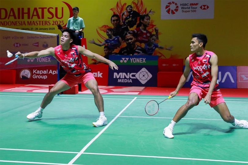 Hasil Indonesia Masters 2025: Fikri/Daniel Sikat Wakil Korea Selatan, Ingin Rebut Gelar Juara