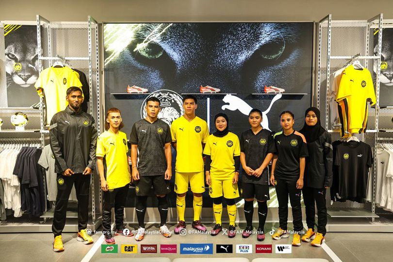 Timnas Malaysia Luncurkan Jersey Baru, Aksi Julid Netizen Indonesia: Kuning Seperti Wasit dan Shaolin Soccer!