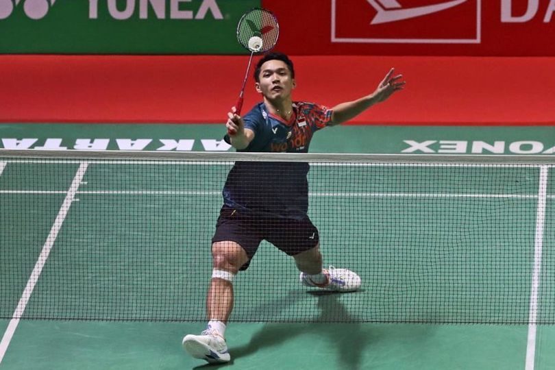 Indonesia Masters 2025: Jonatan Christie ke Final usai Menang Dramatis atas Wang Tzu Wei