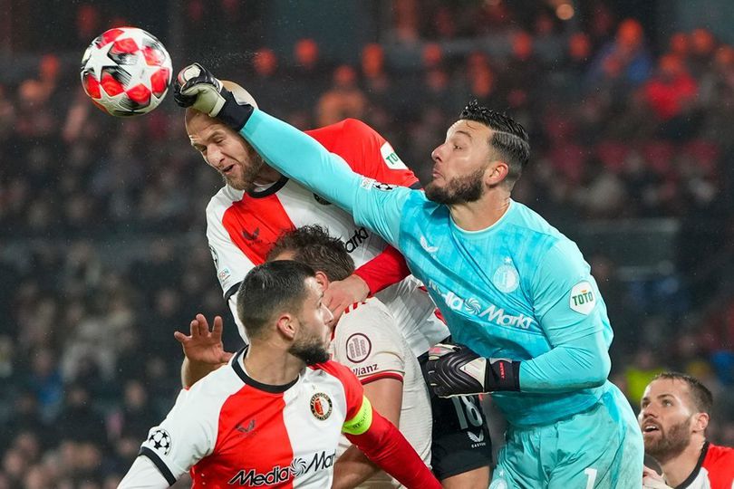 Man of the Match Feyenoord vs Bayern Munchen: Justin Bijlow