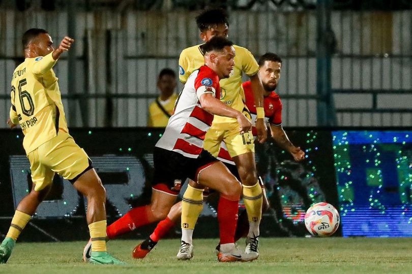 Hasil BRI Liga 1: Lawan Barito Putera, Madura United Justru Kalah 2-4 di Kandang Sendiri Hasil BRI Liga 1: Lawan Barito Putera, Madura United Justru Kalah 2-4 di Kandang Sendiri
